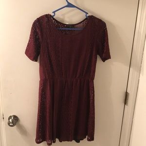House of Harlow 1960 Burgundy dress, never worn.